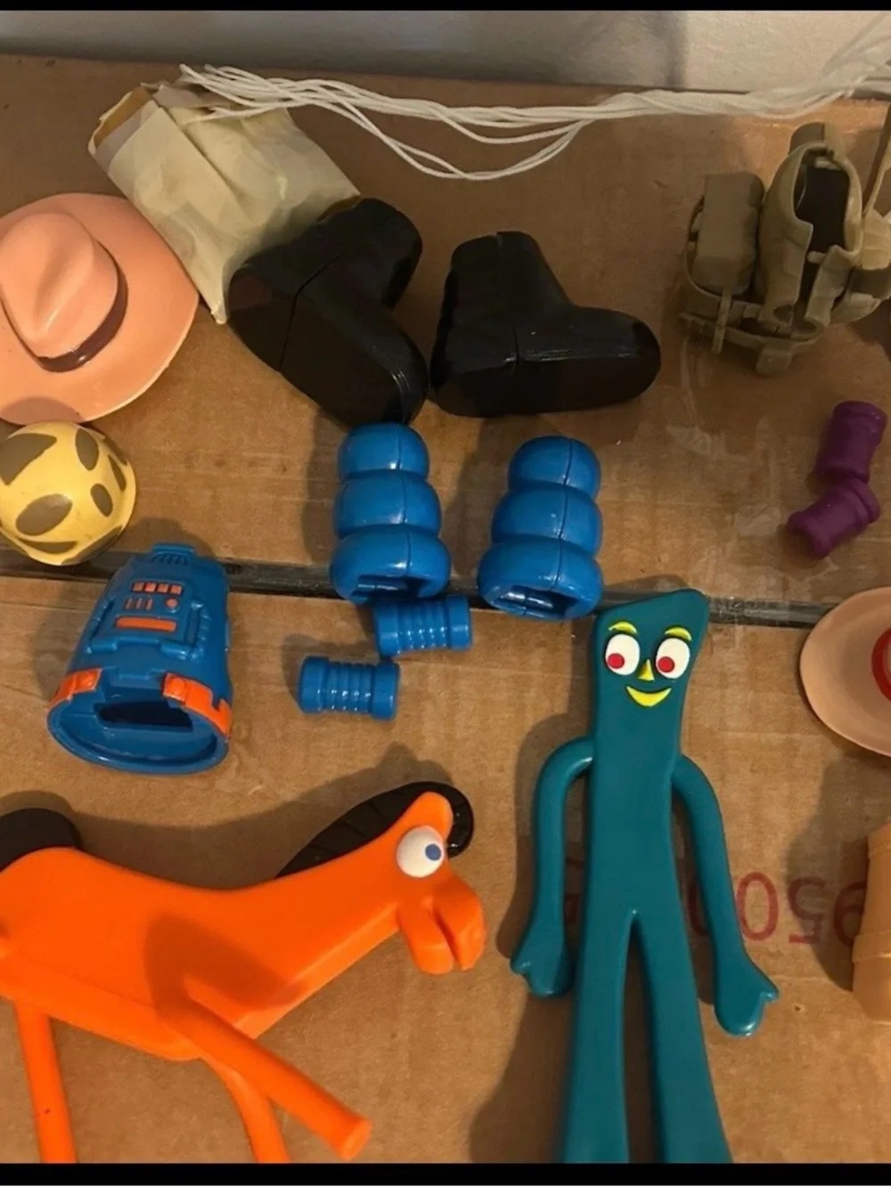 Green Flexible Action Figure Toy - Classic